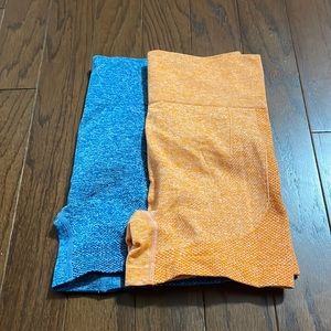 Never worn athletic shorts scrunch